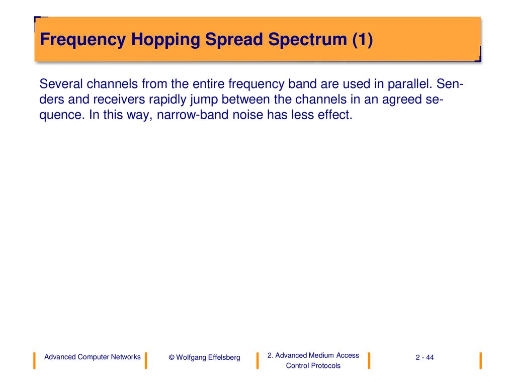 Frequency Hopping Spread Spectrum (1)