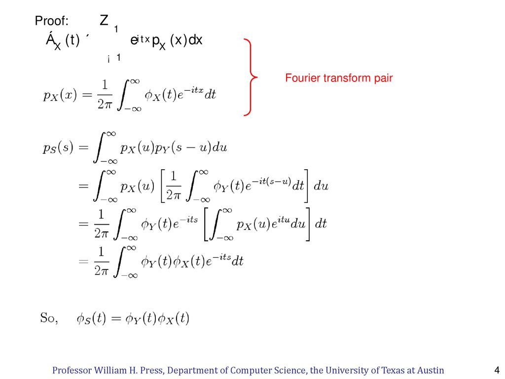 9 Characteristic Functions Ppt Download