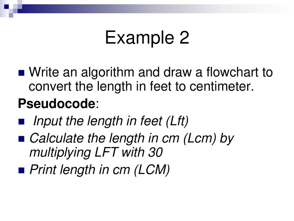 ALGORITHMS AND FLOWCHARTS - ppt download