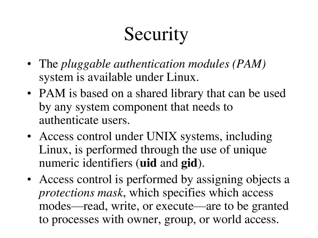 Chapter 20 Case Study: Linux - ppt download