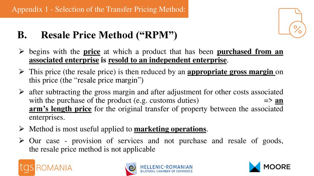 DEMYSTIFYING TRANSFER PRICING-APPENDIX - ppt download