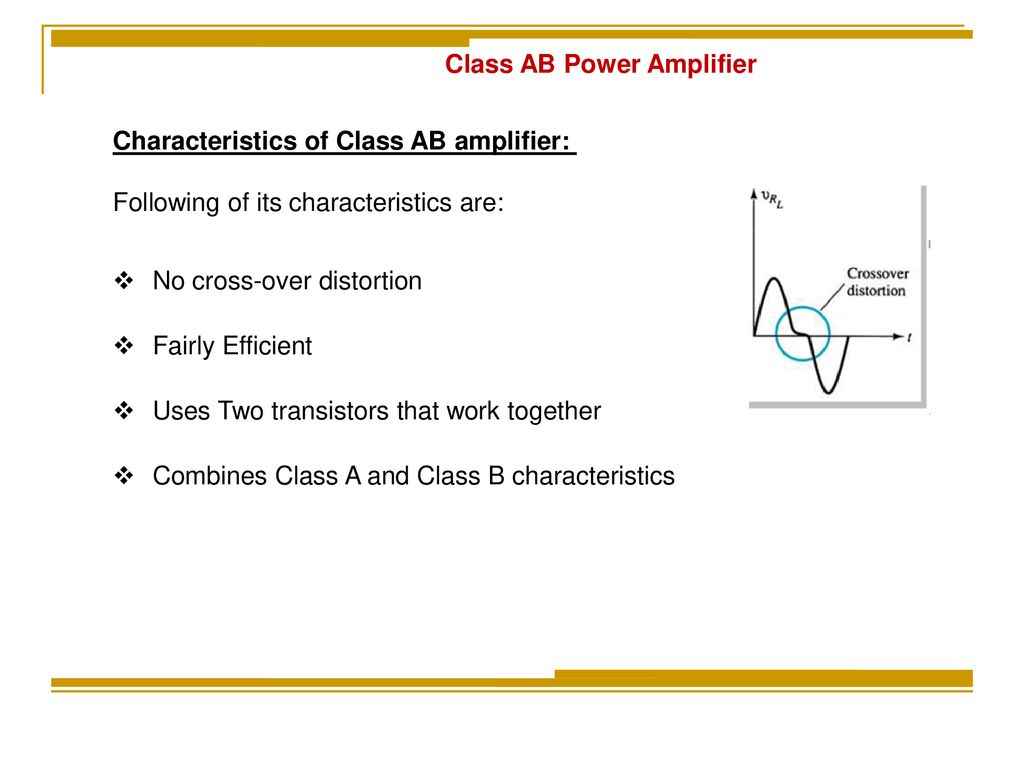 Class AB Power Amplifier
