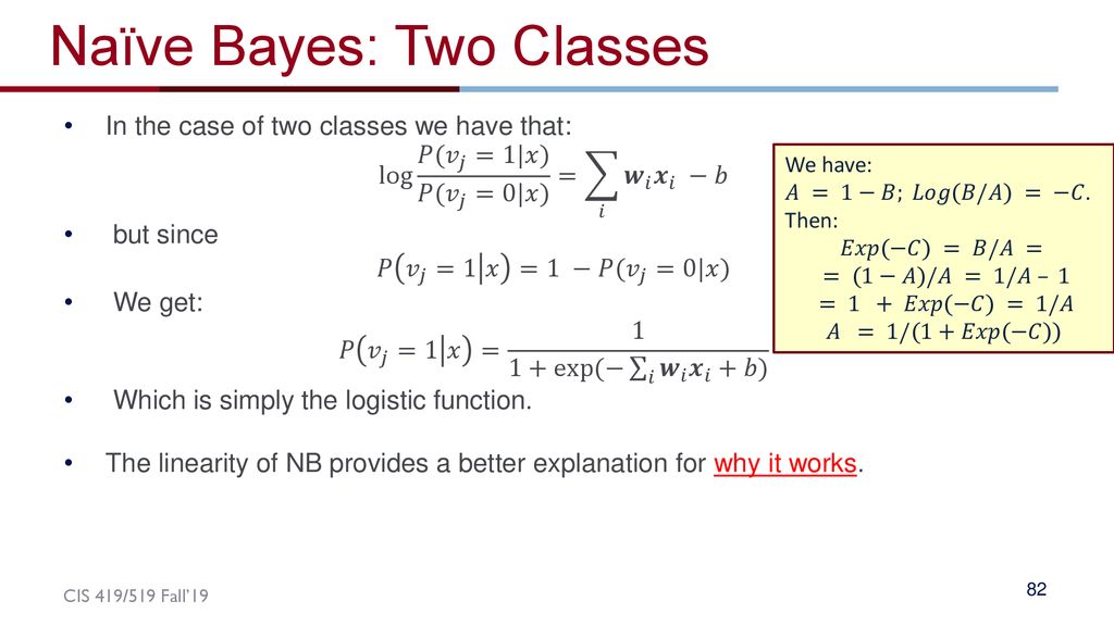 Generative Models Naive Bayes Ppt Download