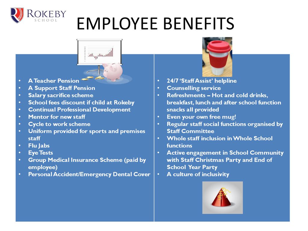 EMPLOYEE BENEFITS A Teacher Pension A Support Staff Pension - ppt download