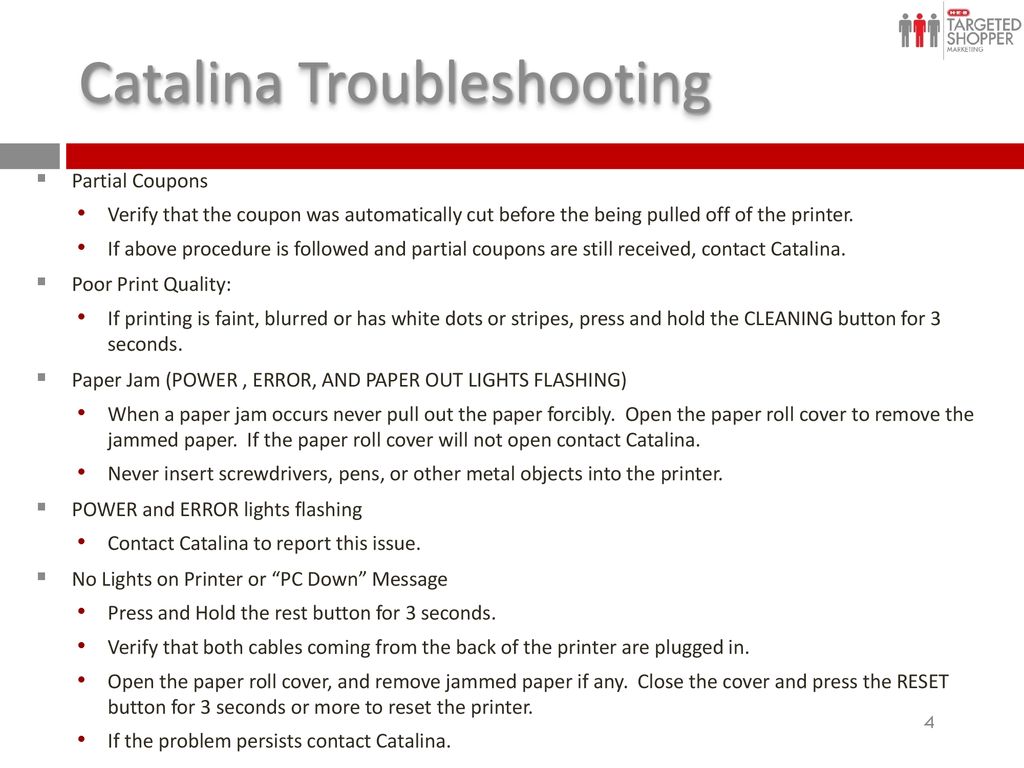 Catalina Printer GUIDELINES - ppt download