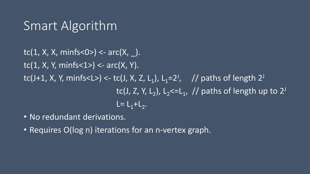 Parallel And Distributed Recursive Query Evaluation Ppt Download