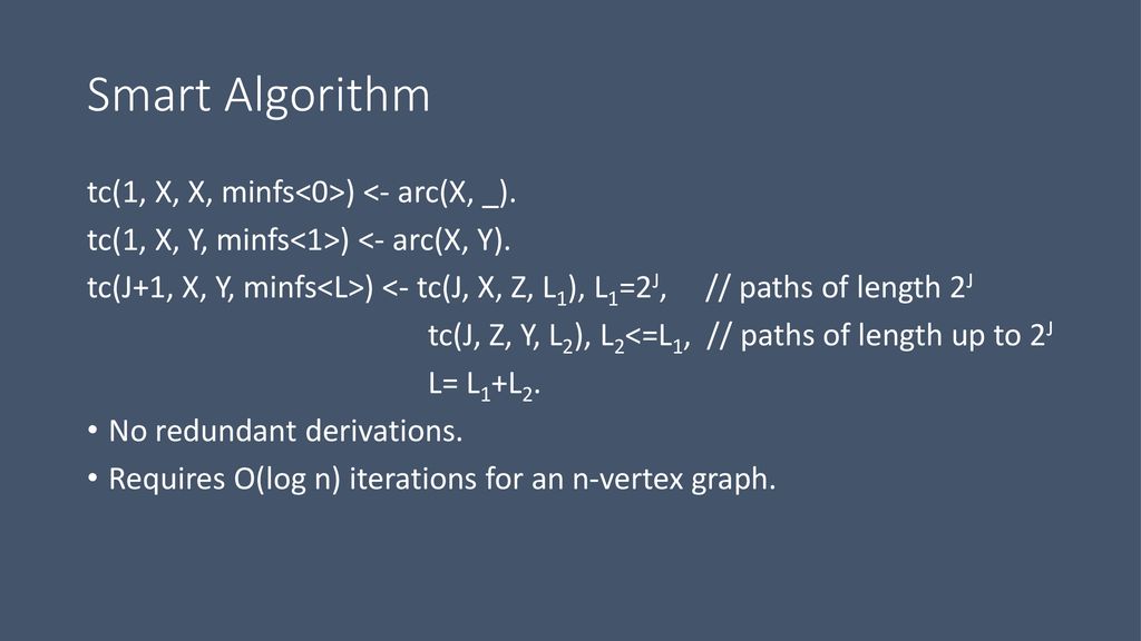 Parallel And Distributed Recursive Query Evaluation Ppt Download