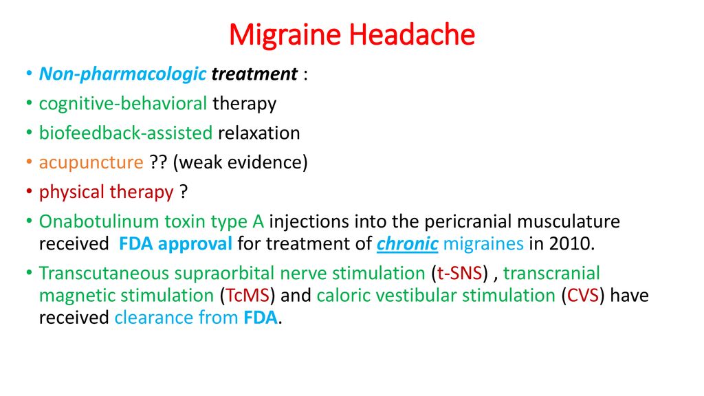 Physiatric Interventions in Headache - ppt download