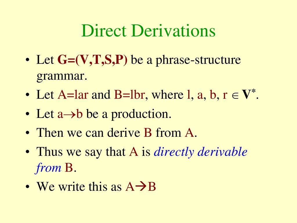 Grammars Chuck Cusack Based Partly On Chapter 11 Of Discrete Mathematics And Its Applications 5th Edition By Kenneth Rosen Ppt Download