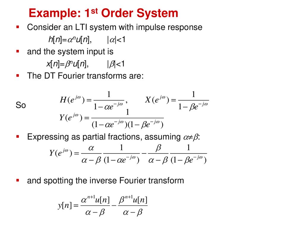 Unit Iii Discrete And Fast Fourier Transform Ppt Download