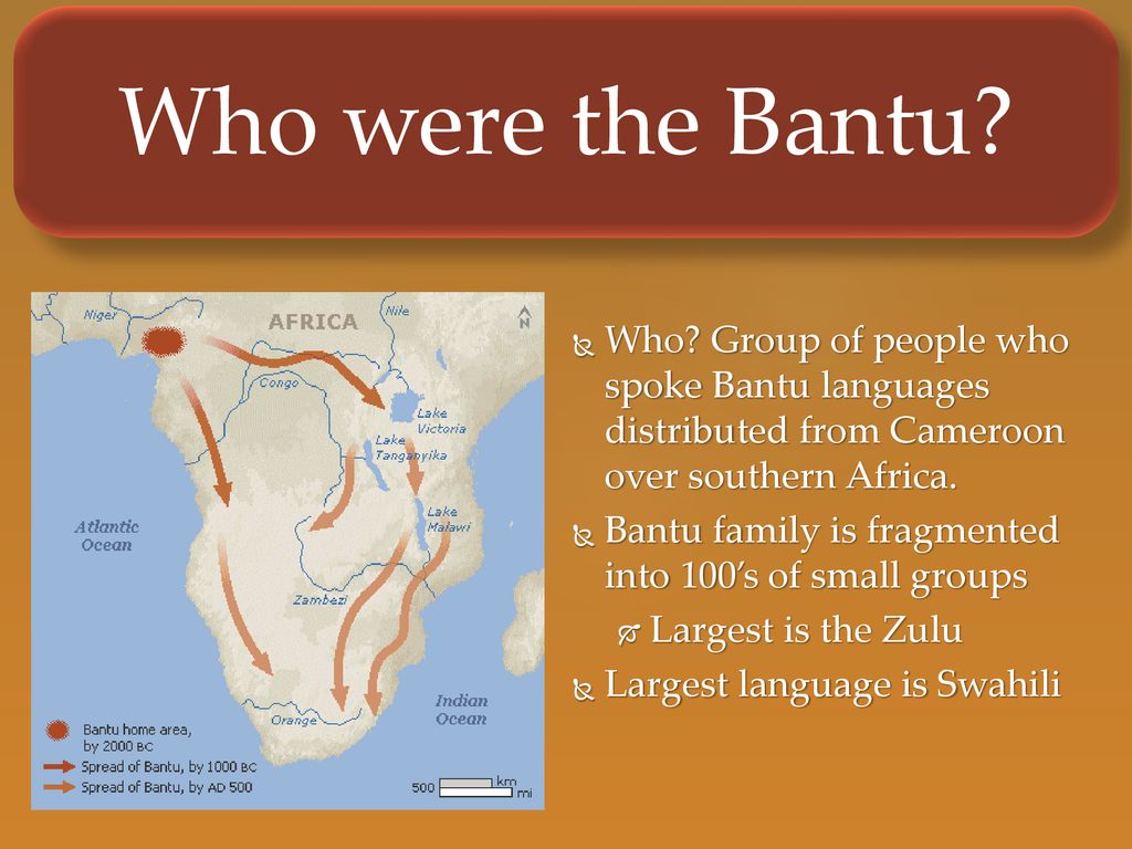 Bantu Civilization and Expansion ppt download