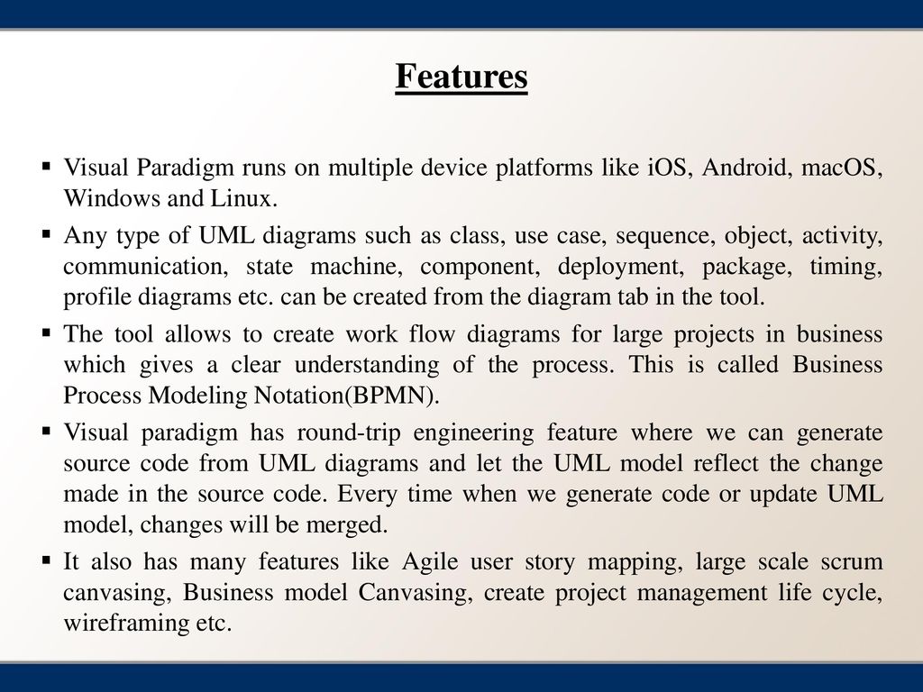 Software Tool Visual Paradigm - ppt download