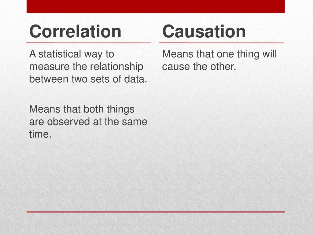 EOC REVIEW Question of the Day. - ppt download Intended For Correlation Vs Causation Worksheet