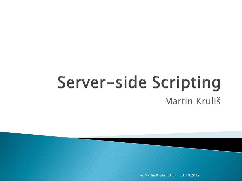 Server-side Scripting - ppt download