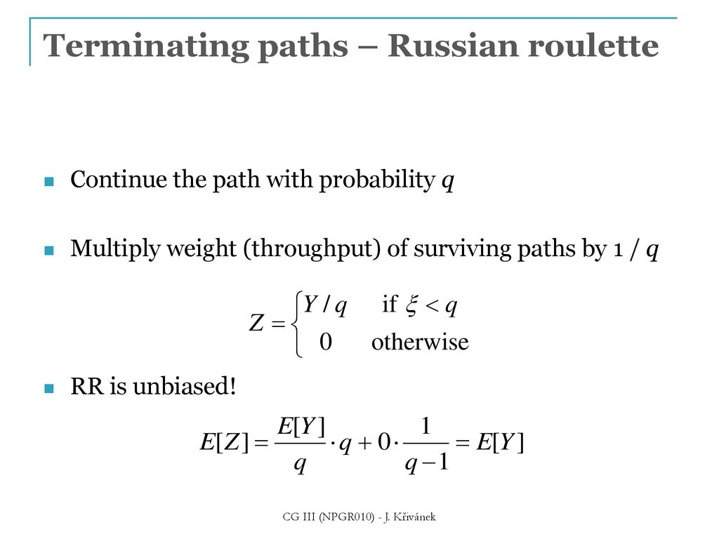 Computer Graphics Iii Path Tracing Ppt Download