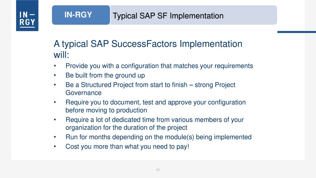 Disrupting the SAP SuccessFactors Implementation process - ppt download