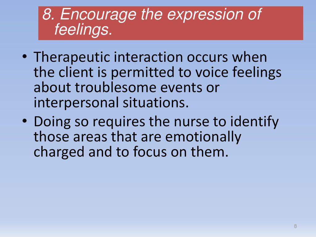 Principles of therapeutic communication Dr. Abdul-Monim Batiha - ppt ...