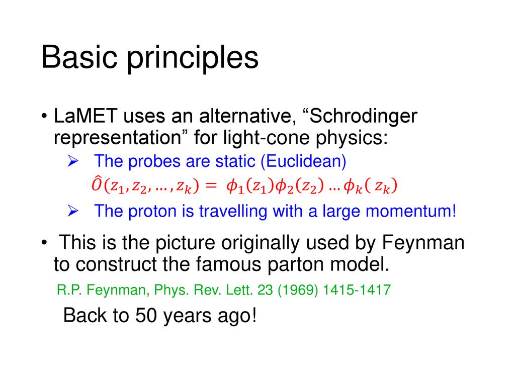 Large Momentum Effective Theory Lamet Need For Speed Ppt Download