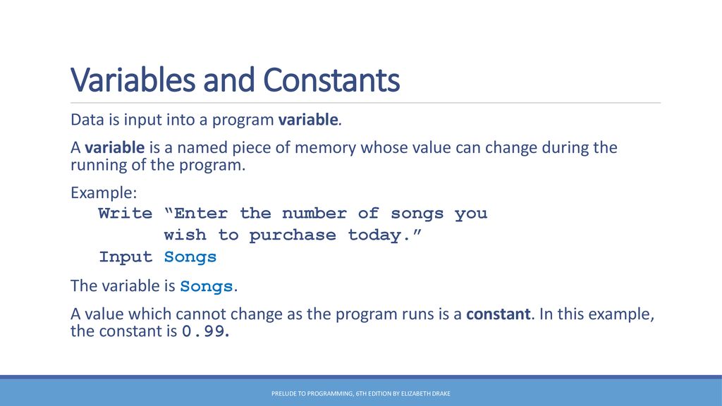 Chapter 1 An Introduction to Programming - ppt download