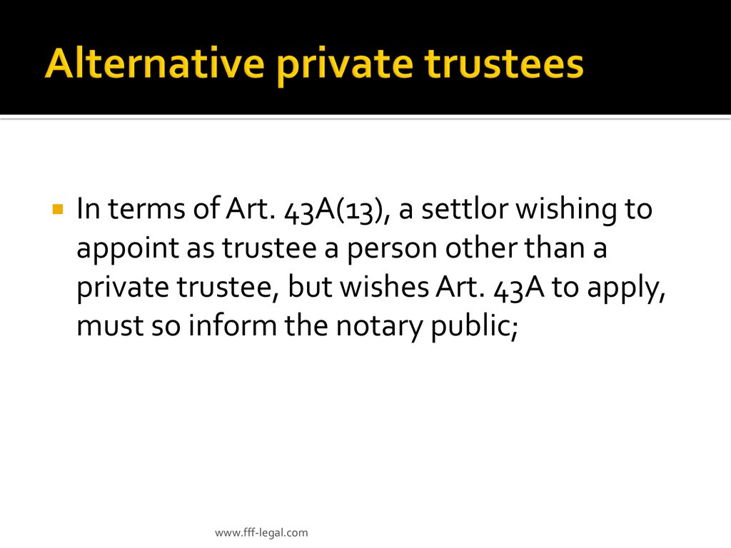 the law relating to trusts introductory lectures october ppt download