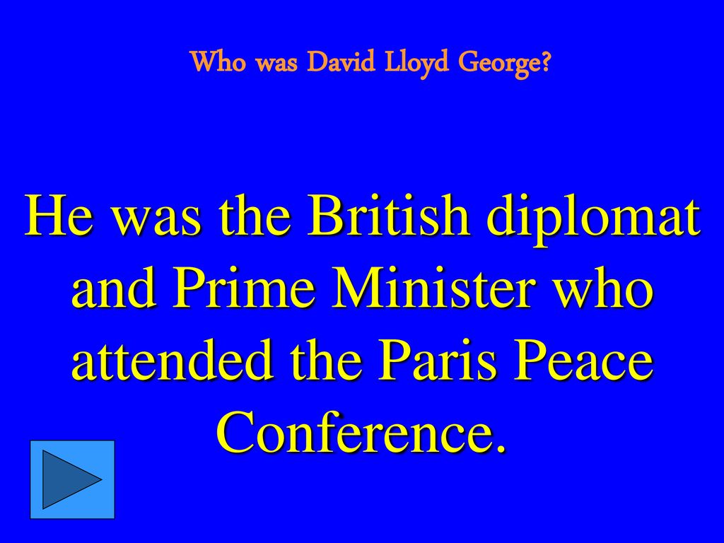 Who Was David Lloyd George?