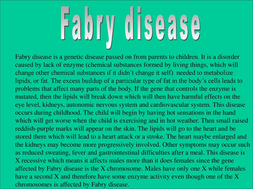 Você conhece a Doença de Fabry? - Blog Mendelics