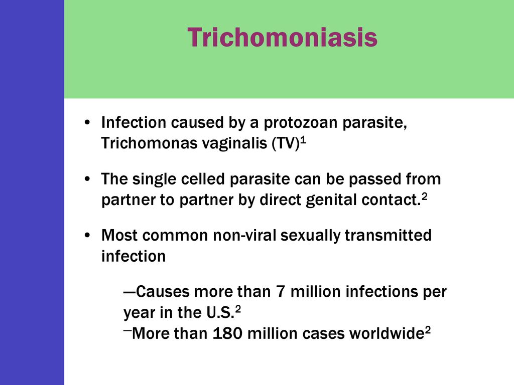 a partner Trichomonas