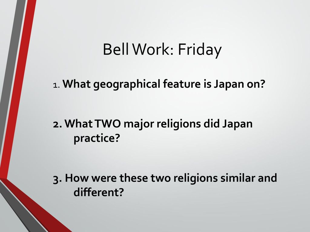 Chapter 5-2 Japan. - ppt download
