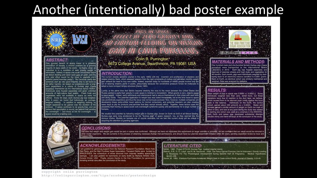 Scientific Poster Design - ppt download