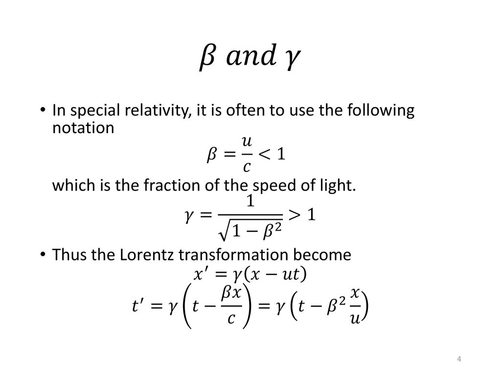 Lecture 23 Special Theory Of Relativity Chap 15 16 Ppt Download