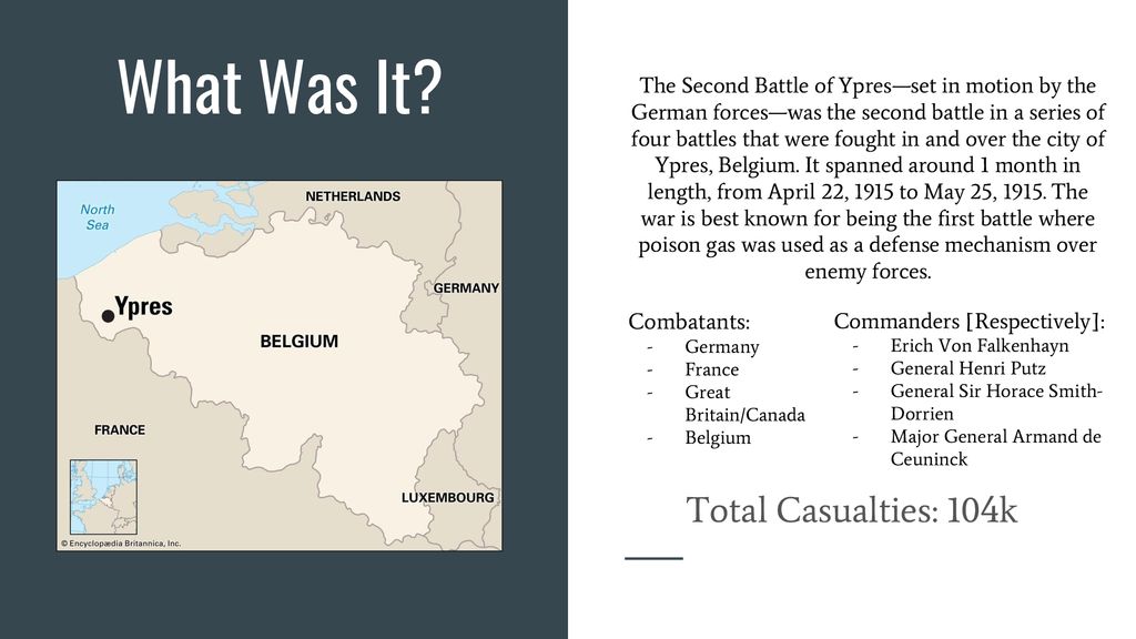 The Second Battle of Ypres - ppt download