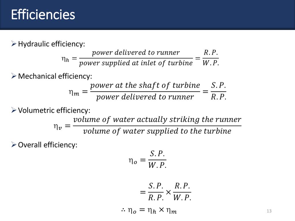Turbo Machinery Energy transfer from a fluid to a rotor - ppt download