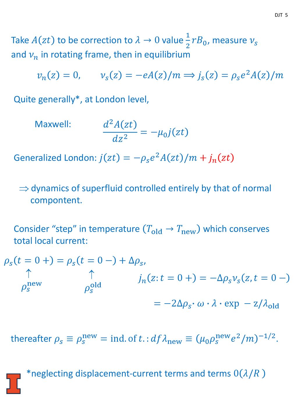 Tony Leggett Department Of Physics Ppt Download