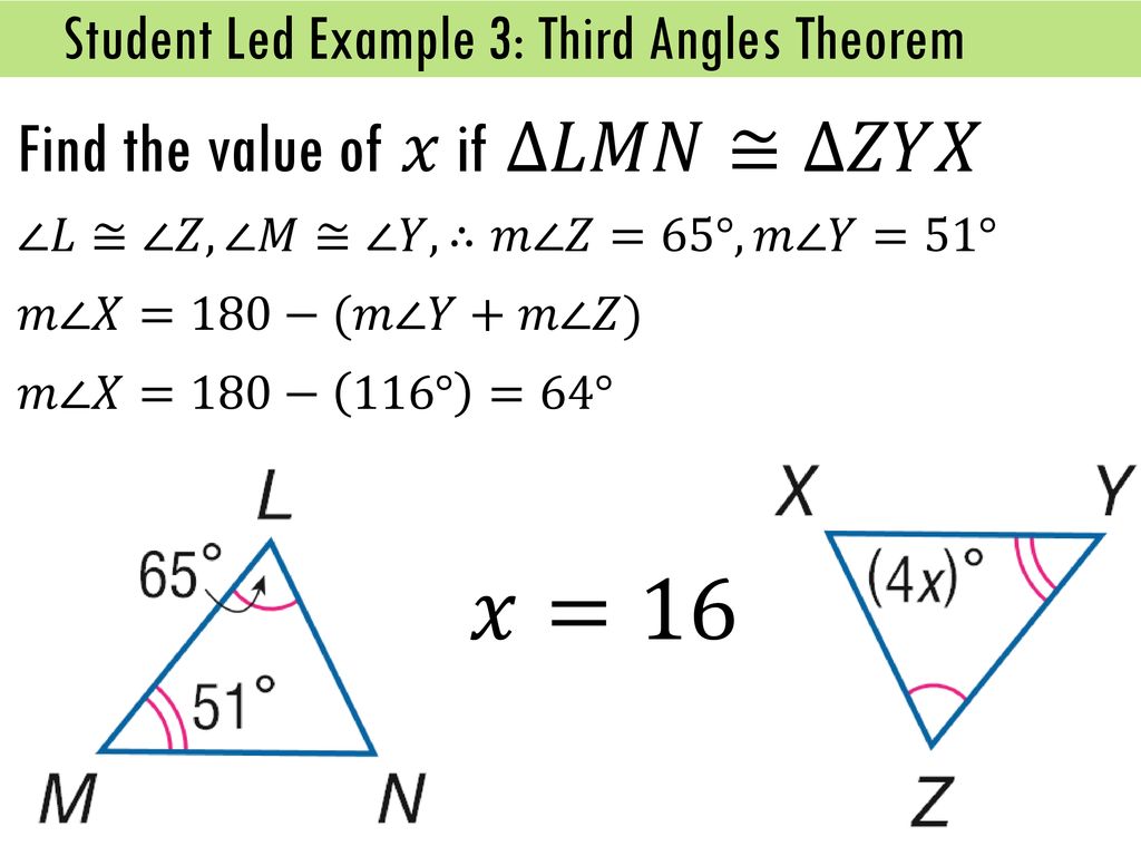 4 2 Congruent Triangles Ppt Download