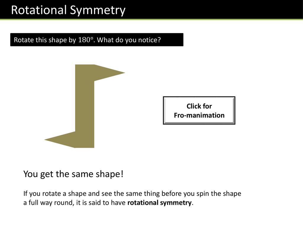 GCSE/KS3 :: Rotational Symmetry - ppt download