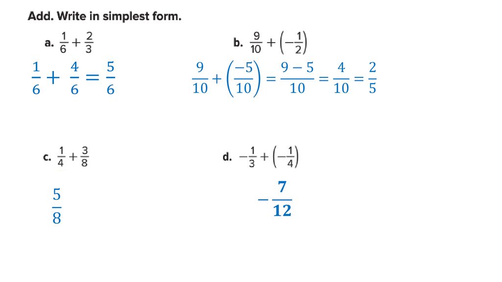 I Can Add And Subtract Mixed Numbers At Least At 80 Proficiency Ppt Download