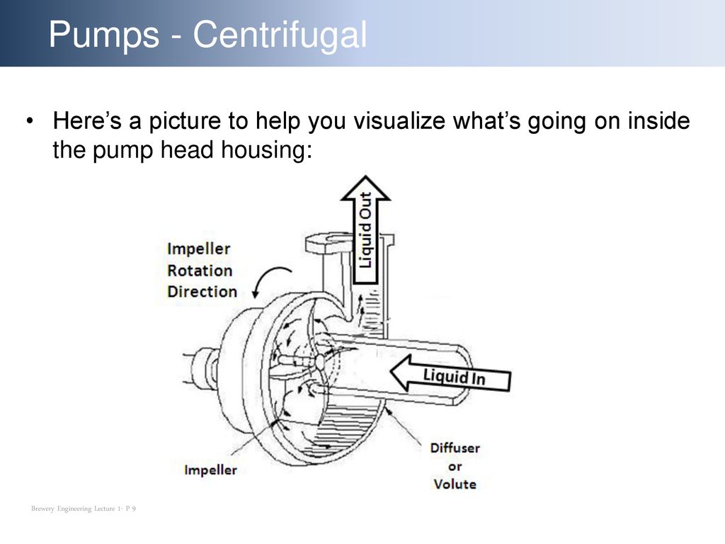 Main Parts of a Centrifugal Pump
