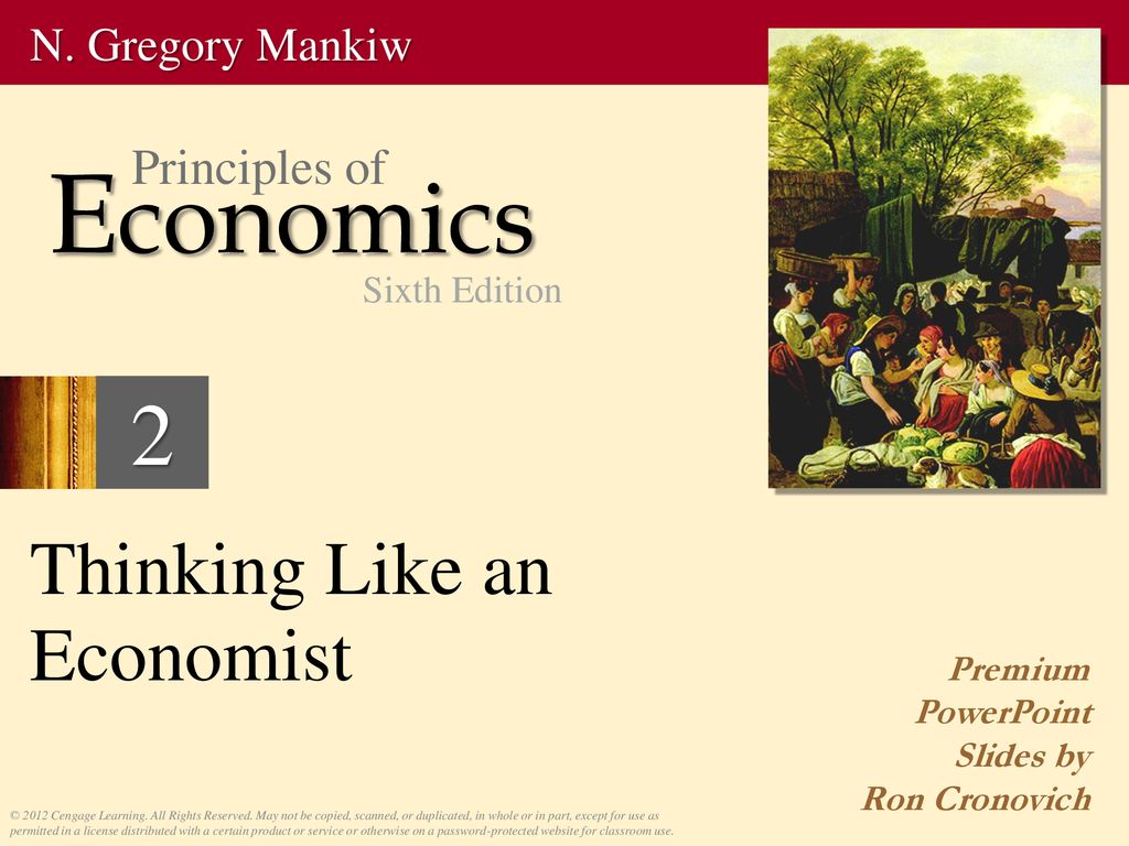 Economics Principles Of N. Gregory Mankiw Sixth Edition - Ppt Download