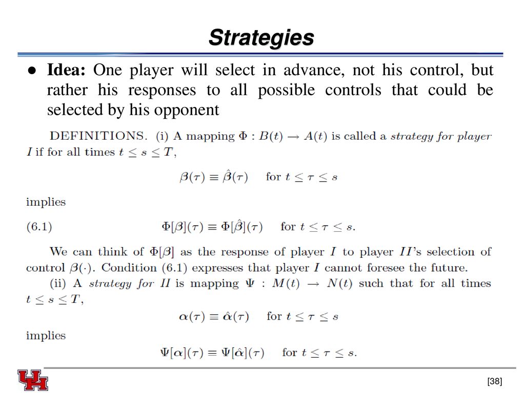Game Theory In Wireless And Communication Networks Theory Models And Applications Lecture 3 Differential Game Zhu Han Dusit Niyato Walid Saad Tamer Ppt Download