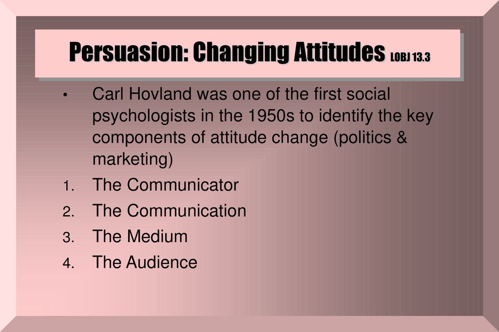 Social Psychology Chapter ppt download