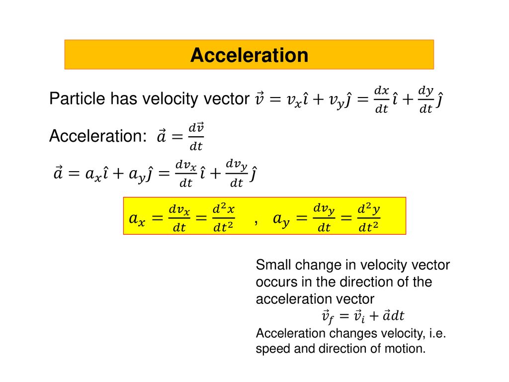 Lecture 4 Motion In Two Dimensions Ppt Download