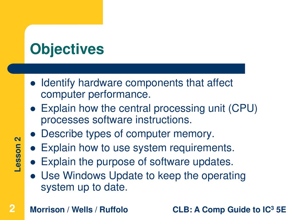 purpose of hardware and software