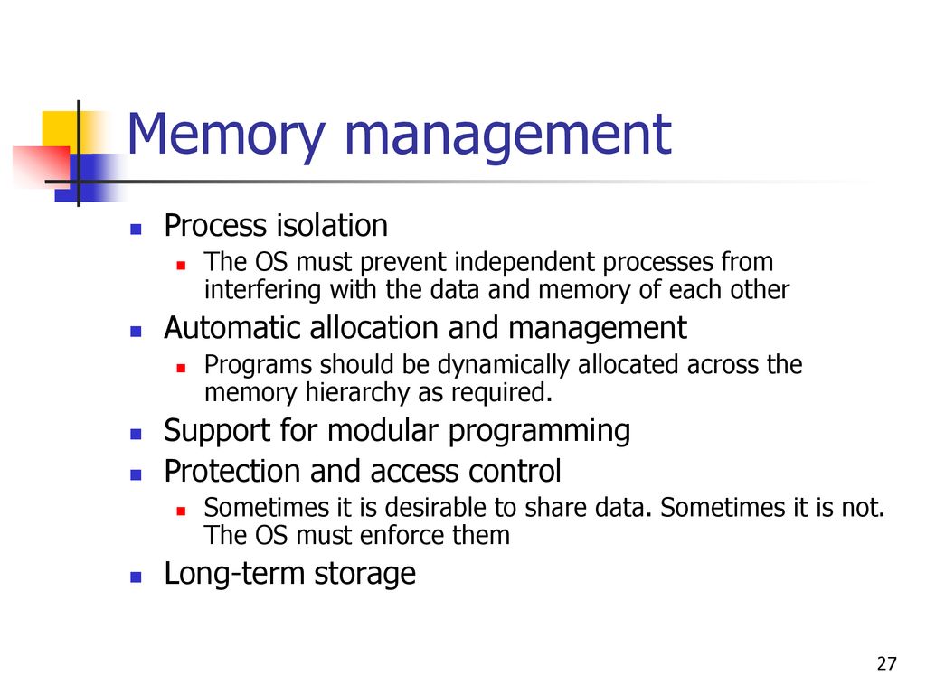 Lecture 2: Overview of Operating System - ppt download