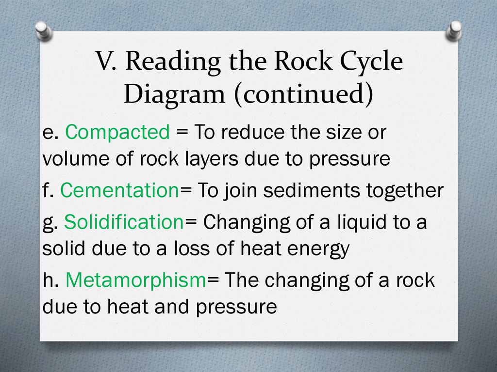 The Rock Cycle “The rocks under our feet seem permanent, but they With Regard To Bill Nye Erosion Worksheet