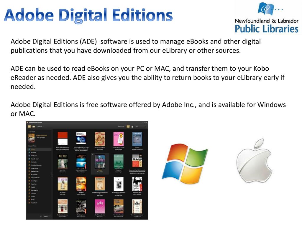 free adobe digital edition books