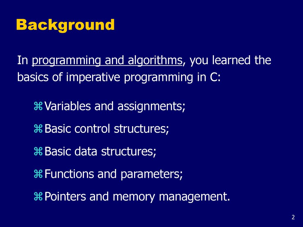 PROGRAMMING PARADIGMS - ppt download