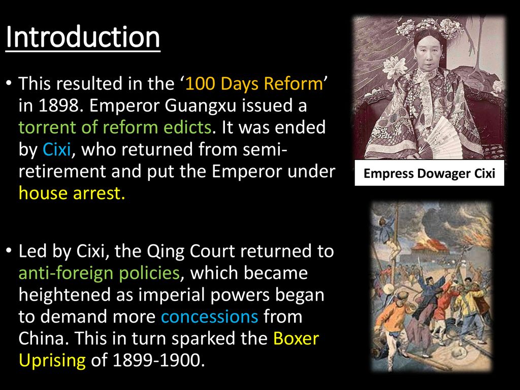 100 days reform