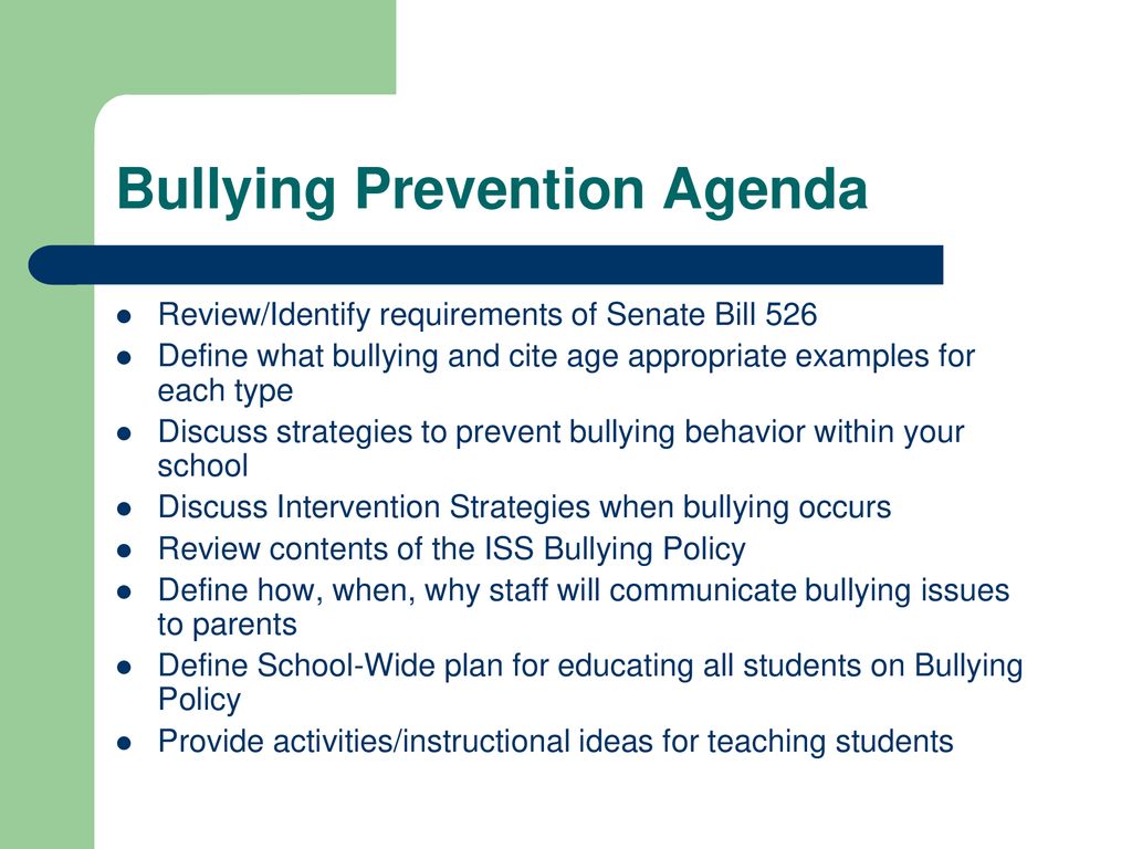 BULLYING Prevention: Getting on the Right Track - ppt download