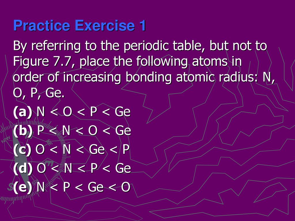 Chapter 7 Periodic Properties Of The Elements Ppt Download
