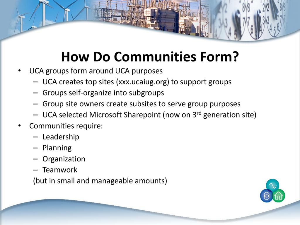 UCA Sites Training and Strategy Webinar - ppt download